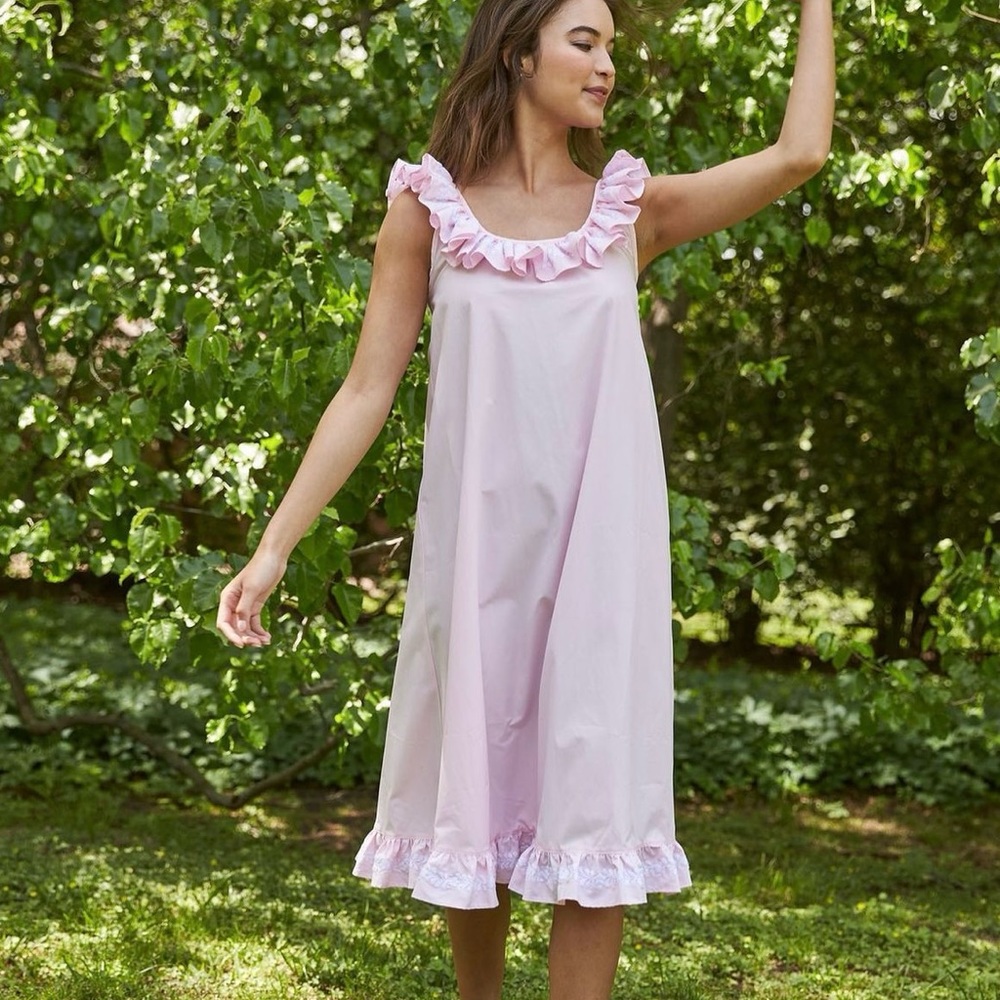 Mi Golondrina Sarita Chica Dress Pink XS BNWT